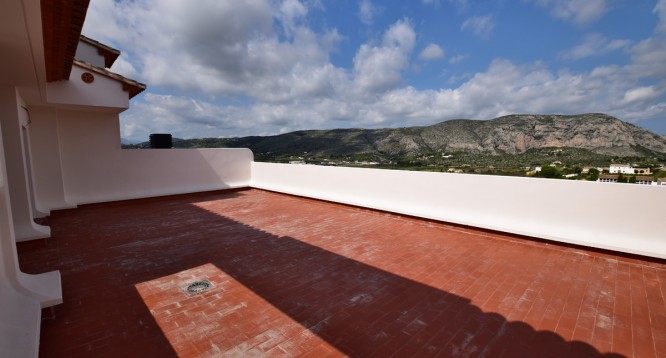 Terraza ático Ibiza de 3 dormitorios en Teulada (3)